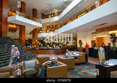 Sydney Australia,Four Seasons,hotel,hotel,hotels,lobby,interior inside,front desk check in reception reservation reservations register,reservations,AU Stock Photo