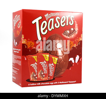 Maltesers teasers chocolate easter egg red design box Stock Photo