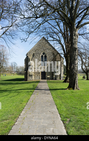 The Guildhall  Priory Park Chichester West Sussex UK.  Built as a Franciscan Friary between 1269 and 1282 Stock Photo