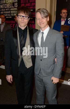 Stephen trask and john cameron mitchell hi res stock photography