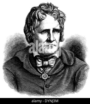 Portrait Of Friedrich Wilhelm Bessel (1784-1846: German Mathematician ...