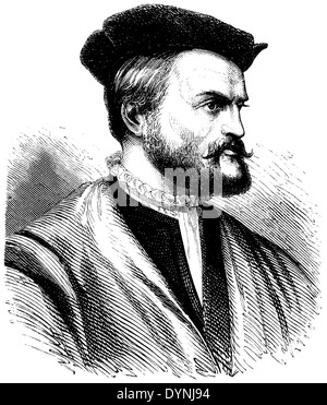 Jacques Cartier born December 31 1494 died 1552 Stock Photo Alamy