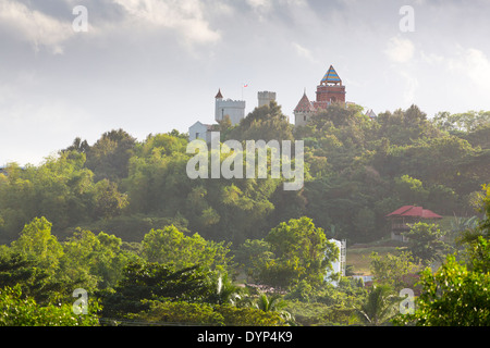 Rural Landscape in Puerto Princesa, Palawan, Philippines Stock Photo