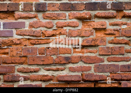 Close up of old brick wall. uk Stock Photo