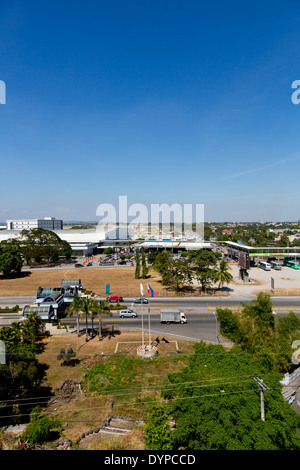 View over Angeles City, Luzon, Philippines Stock Photo
