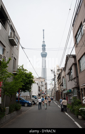 Skytree tower, Tokyo, Japan Stock Photo
