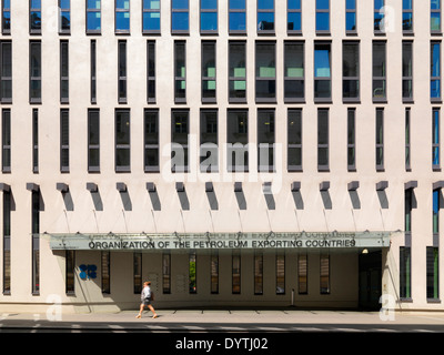 Exterior of the Organization of the Petroleum Exporting Countries (OPEC) Headquarters, Vienna, Austria Stock Photo