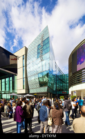 John Lewis store in the Westfield Shopping Centre in Stratford, London Stock Photo