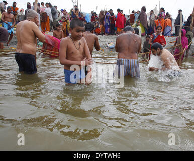 The Magh Mela Stock Photo