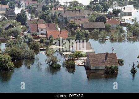 The 1997 Oder Flood Stock Photo