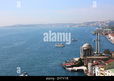 Buyuk Mecidiye Mosque in Istanbul ,Turkey Stock Photo