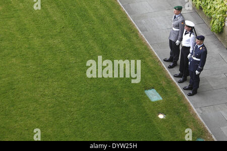 The Wachbataillon (Guard battalion) of the Bundeswehr Stock Photo