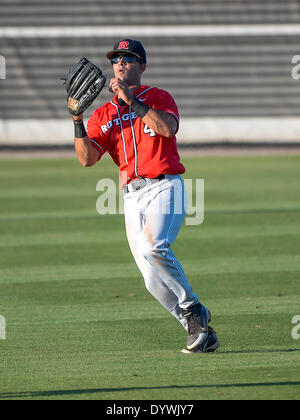 April 25, 2014 - Orlando, FL, U.S: UCF outfielder Erik Barber (10 ...