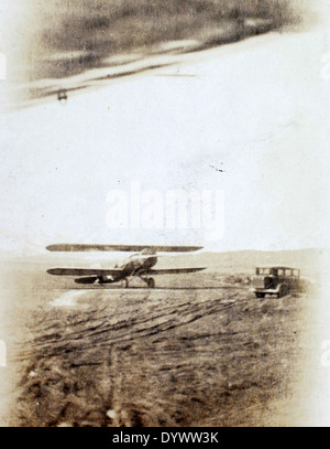 This image from Charles Rector's collection depicts an early aviation ...