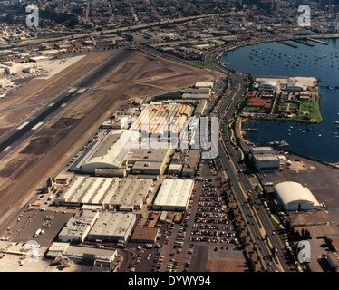 Ryan Aeronautical at Lindbergh Field Stock Photo