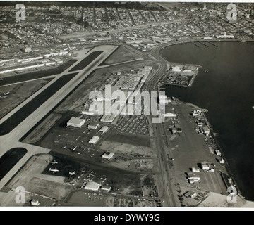 Ryan Aeronautical at Lindbergh Field Stock Photo