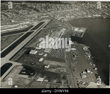 Ryan Aeronautical at Lindbergh Field Stock Photo