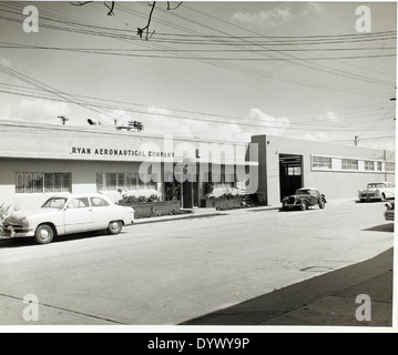 Ryan Aeronautical at Lindbergh Field Stock Photo