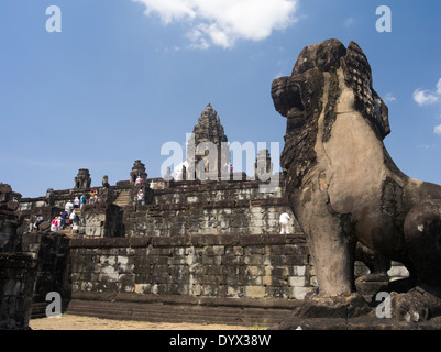 Bakong Temple ( Roluos Group ) Siem Reap, Cambodia Stock Photo