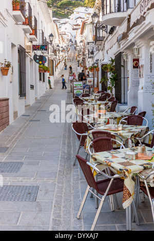 The old town of Mijas in Costa del Sol, Malaga Province, Andalusia, Spain. Stock Photo
