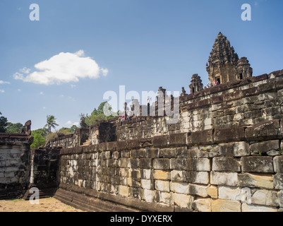 Bakong Temple ( Roluos Group ) Siem Reap, Cambodia Stock Photo