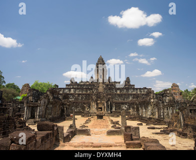 Bakong Temple ( Roluos Group ) Siem Reap, Cambodia Stock Photo