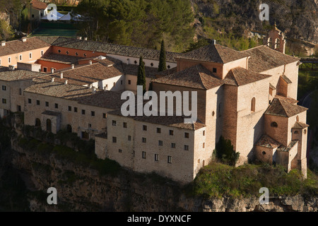 Cuenca, Saint Paul monastery now a state-run hotel, UNESCO World Heritage Site. Castilla-La Mancha. Spain. Stock Photo