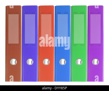 Ring Binder Folders Stock Photo