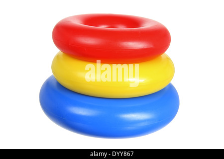 Toy Stacking Rings Stock Photo