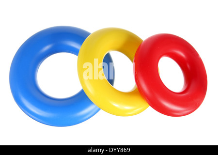 Toy Stacking Rings Stock Photo