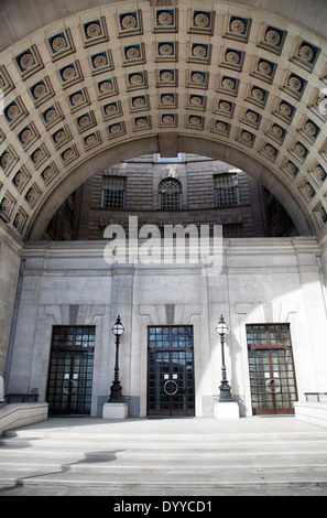 Thames House on Millbank in London UK Stock Photo