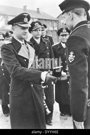 ADMIRAL KARL DOENITZ (1891-1980) German naval commander here in WW2 ...