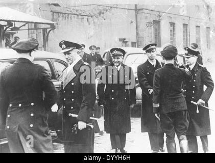 ADMIRAL KARL DOENITZ (1891-1980) German naval commander here in WW2 ...