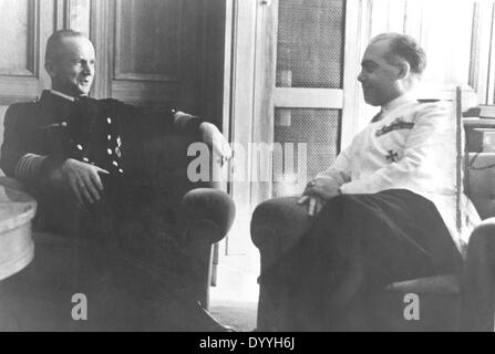 ADMIRAL KARL DOENITZ (1891-1980) German naval commander here in WW2 ...