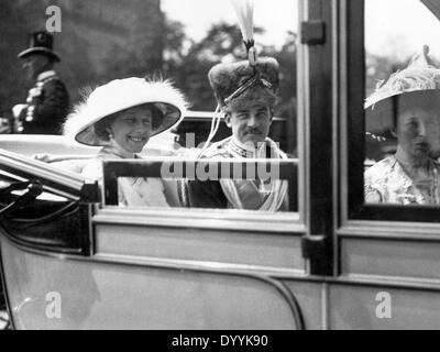 Victoria Louise with Ernest Augustus of Brunswick-Lueneburg, 1913 Stock Photo