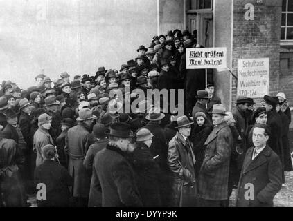 Referendum in the Saarland, 1935 Stock Photo