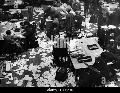 Referendum in the Saarland, 1935 Stock Photo