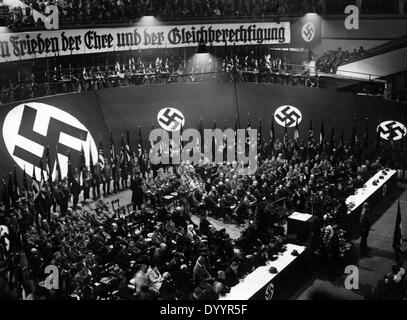NSDAP election rally, 1933 Stock Photo