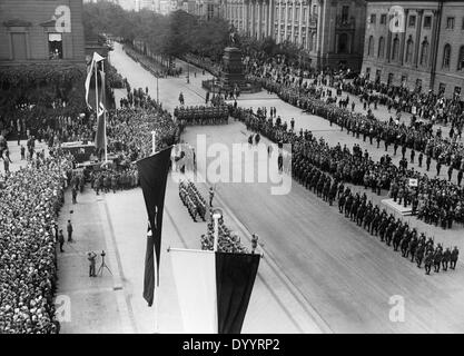 opening ceremony of the Prussian NS-council, 1933 Stock Photo