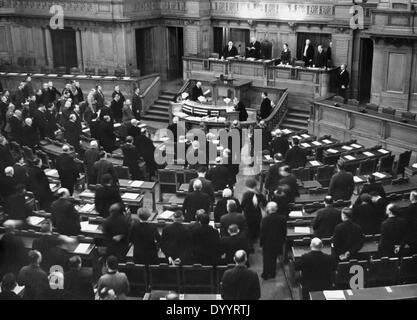 Session of the Prussian Landtag, 1933 Stock Photo - Alamy