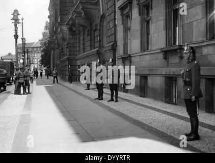 Occupation of the DNVP party headquarters in Berlin, 1933 Stock Photo