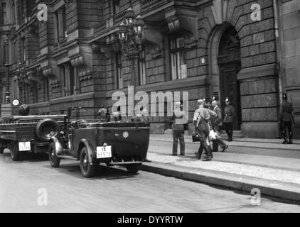 Occupation of the DNVP party headquarters in Berlin, 1933 Stock Photo
