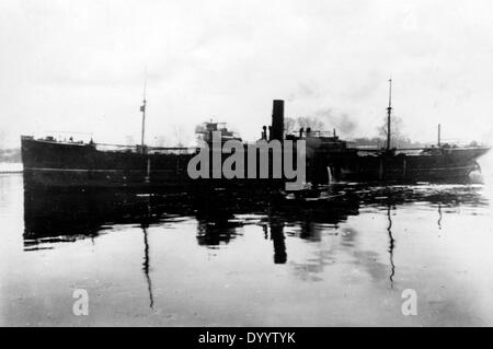 First World War: German auxiliary cruiser SMS Mowe Stock Photo