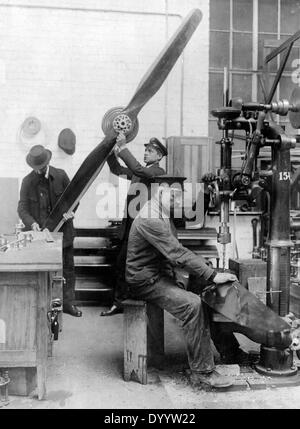 Aerospace industry in Germany in the First World War Stock Photo