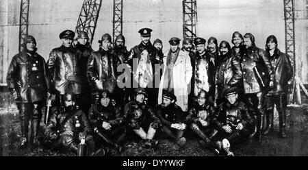 Zeppelin airship 'L 59' (LZ 104), 1917 Stock Photo - Alamy