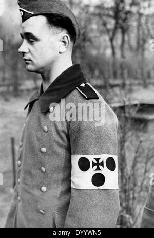 Armband for disabled veterans, 1941 Stock Photo