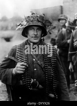 World War II. The Hungarian army guarding the Danube (1941 Stock Photo ...