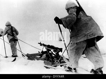German infantry on patrol, 1945 Stock Photo - Alamy