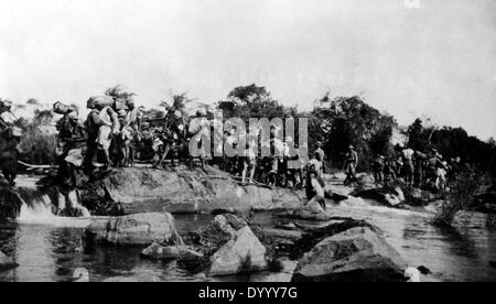 German protection force in German East Africa in World War I Stock Photo