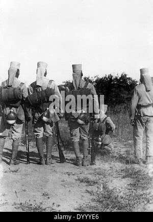 Askari in German East Africa in World War I Stock Photo